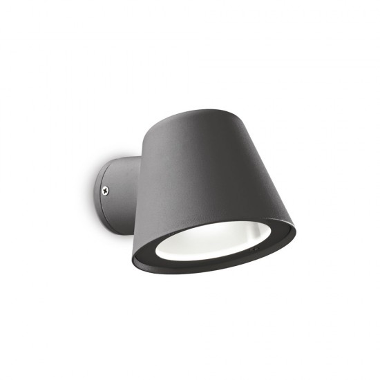 Aplica Exterior Ideal Lux Gas Ap1 Antracite Gu10, Antracit, 091525, Italia