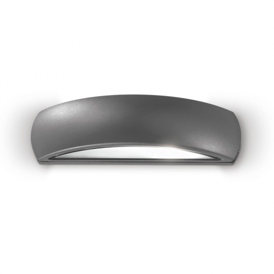 Aplica Exterior Ideal Lux Giove Ap1 Antracite E27, Gri, 092188, Italia
