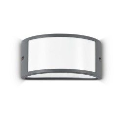 Aplica Exterior Ideal Lux Rex-1 Ap1 Antracite E27, Antracit, 092409, Italia