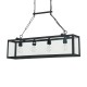 Suspensie Ideal Lux Igor Sp4 Nero E27, Negru, 092942, Italia