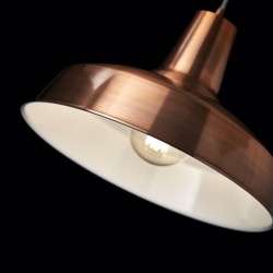 Pendul Ideal Lux Moby Sp1 Rame E27, Cupru, 093697, Italia