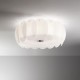 Lustra Plafon Ideal Lux Ovalino Pl5 E27, Crom, 093963, Italia