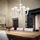 Candelabru Ideal Lux Bon Bon Sp6 Bianco E14, Alb, 093994, Italia