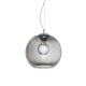 Pendul Ideal Lux Nemo Sp1 D30 Fume' E27, Crom, 094236, Italia