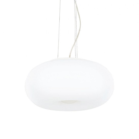 Suspensie Ideal Lux Ulisse Sp3 D42 E27, Alb, 095226, Italia