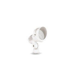 Proiector Exterior Ideal Lux Terra Pt1 Small Bianco Gu10, Alb, 106205, Italia