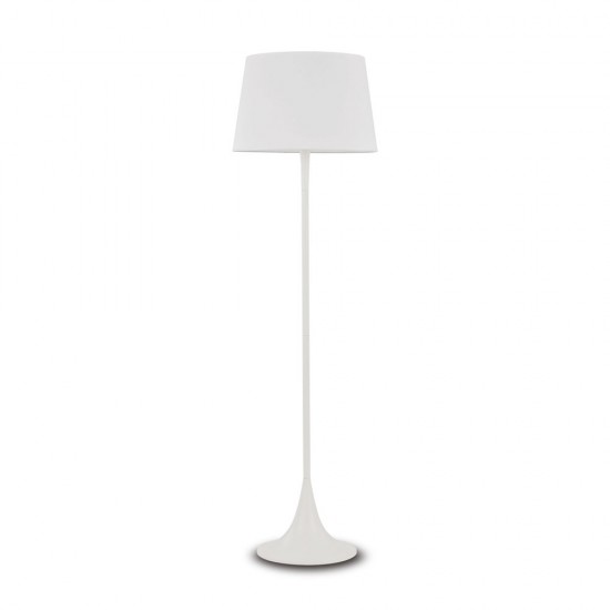 Lampadar Ideal Lux London Pt1 Bianco E27, Alb, 110233, Italia