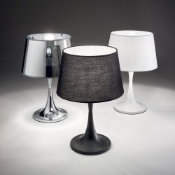 Veioza Ideal Lux London Tl1 Big Bianco E27, Alb, 110448, Italia