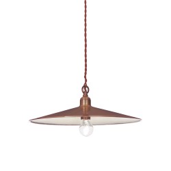 Pendul Ideal Lux Cantina Sp1 Rame E27, Cupru, 112732, Italia