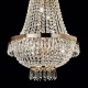 Candelabru Ideal Lux Caesar Sp6 Oro G9, Auriu, 114729, Italia
