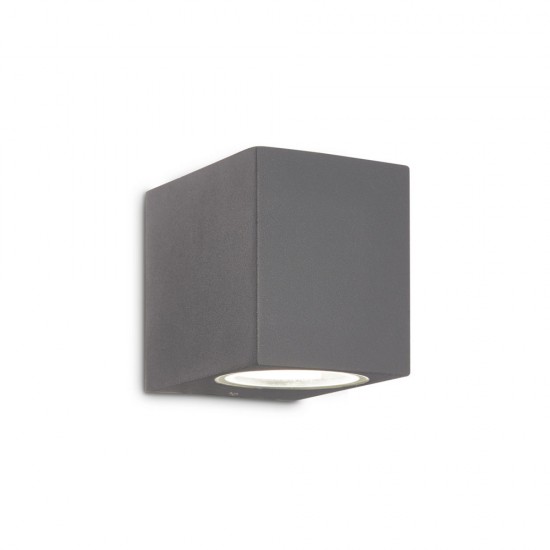 Aplica Exterior Ideal Lux Up Ap1 Antracite G9, Antracit, 115306, Italia