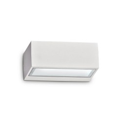 Aplica Exterior Ideal Lux Twin Ap1 Big Bianco G9, Alb, 115351, Italia