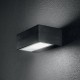 Aplica Exterior Ideal Lux Twin Ap1 Big Nero G9, Negru, 115375, Italia