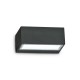 Aplica Exterior Ideal Lux Twin Ap1 Big Nero G9, Negru, 115375, Italia