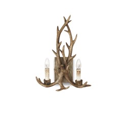 Aplica Ideal Lux Chalet Ap2 E14, Bej, 115511, Italia
