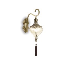 Aplica Ideal Lux Harem Ap1 E27, Auriu, 115962, Italia