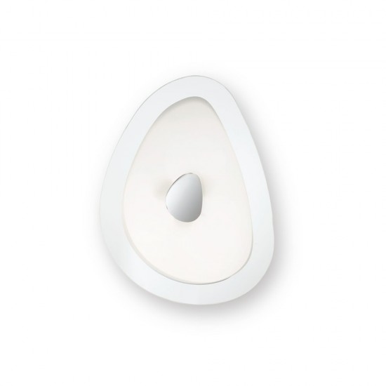 Plafoniera Ideal Lux Geko Pl4 E27, Crom, 116112, Italia