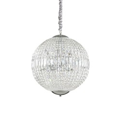 Suspensie Ideal Lux Luxor Sp8 G9, Crom, 116228, Italia