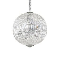 Suspensie Ideal Lux Luxor Sp12 G9, Crom, 116235, Italia
