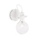 Aplica Ideal Lux Radio Ap1 Bianco E27, Alb, 119465, Italia