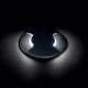 Spot Podea Ideal Lux Cecilia Pt1 Small Gu10, Negru, 120287, Italia