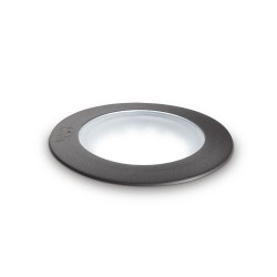 Spot Podea Ideal Lux Ceci Pt1 Round Big Gx53, Negru, 120324, Italia