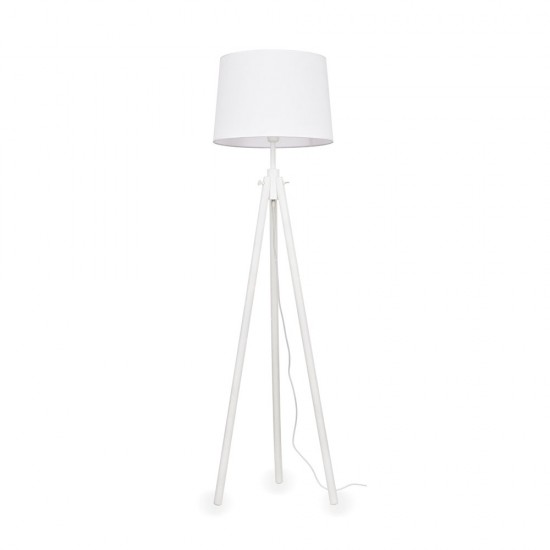 Lampadar Ideal Lux York Pt1 Bianco E27, Alb, 121406, Italia