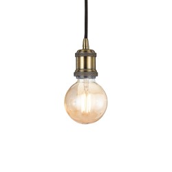 Pendul Ideal Lux Frida Sp1 Brunito E27, Auriu, 122083, Italia