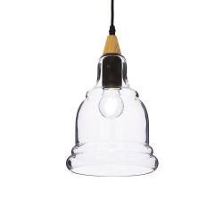 Pendul Ideal Lux Gretel Sp1 E27, Maro, 122564, Italia