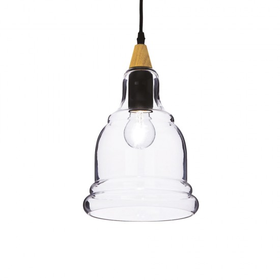 Pendul Ideal Lux Gretel Sp1 E27, Maro, 122564, Italia
