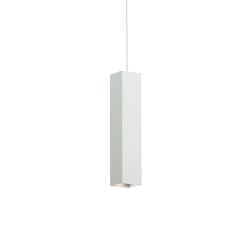 Pendul Tehnic Ideal Lux Sky Sp1 Bianco Gu10, Alb, 126906, Italia