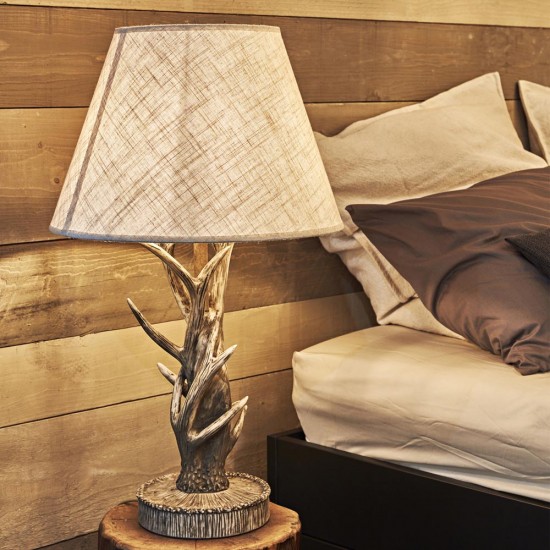 Veioza Ideal Lux Chalet Tl1 E27, Bej, 128207, Italia