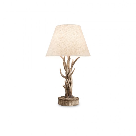 Veioza Ideal Lux Chalet Tl1 E27, Bej, 128207, Italia