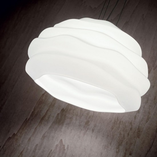 Pendul Ideal Lux Karma Sp1 Small E27, Alb, 132389, Italia