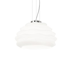 Pendul Ideal Lux Karma Sp1 Small E27, Alb, 132389, Italia