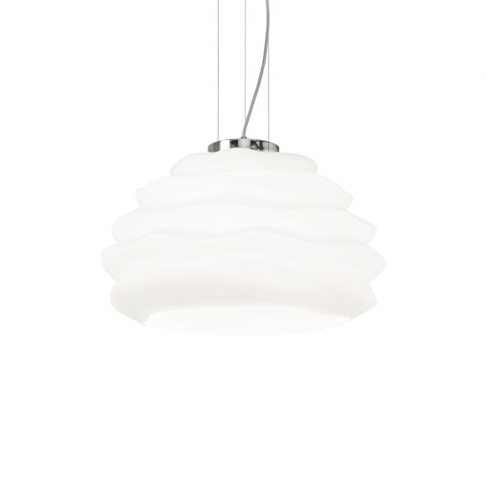 Pendul Ideal Lux Karma Sp1 Small E27, Alb, 132389, Italia