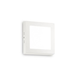 Aplica Tehnica Ideal Lux Universal D17 Square Led, Alb, 138633, Italia