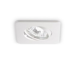 Downlight Standard Ideal Lux Lounge Bianco Gu10, Alb, 138978, Italia