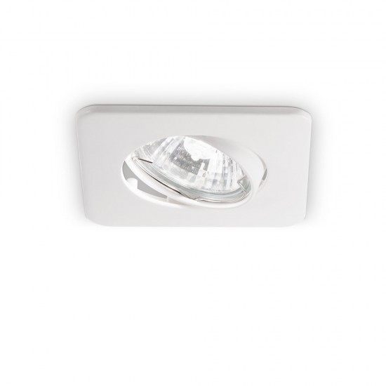 Downlight Standard Ideal Lux Lounge Bianco Gu10, Alb, 138978, Italia