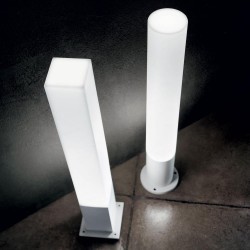 Stalp Ideal Lux Edo Outdoor Pt1 Square Bianco Gx53, Alb, 142999, Italia