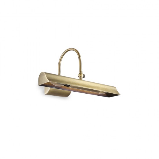 Lampa Backlight Ideal Lux Retro' Ap2 E14, Brun, 144917, Italia