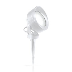 Proiector Exterior Ideal Lux Tommy Pt Bianco 4000K Gx53, Alb, 145310, Italia