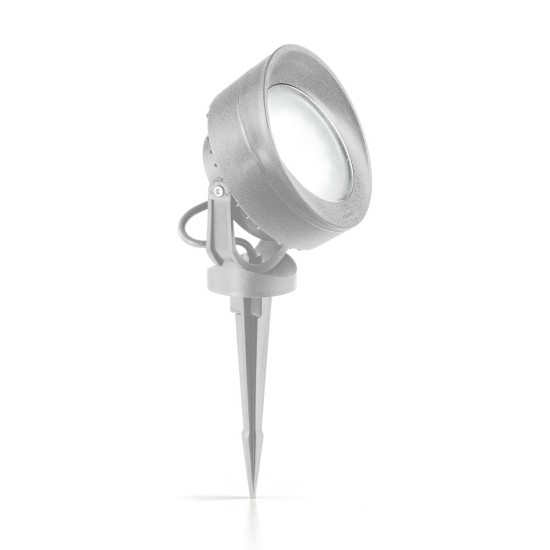 Proiector Exterior Ideal Lux Tommy Pt Grigio 4000K Gx53, Negru, 145334, Italia