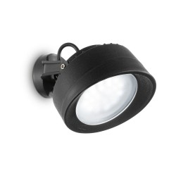Aplica Exterior Ideal Lux Tommy Ap Nero 4000K Gx53, Negru, 145341, Italia