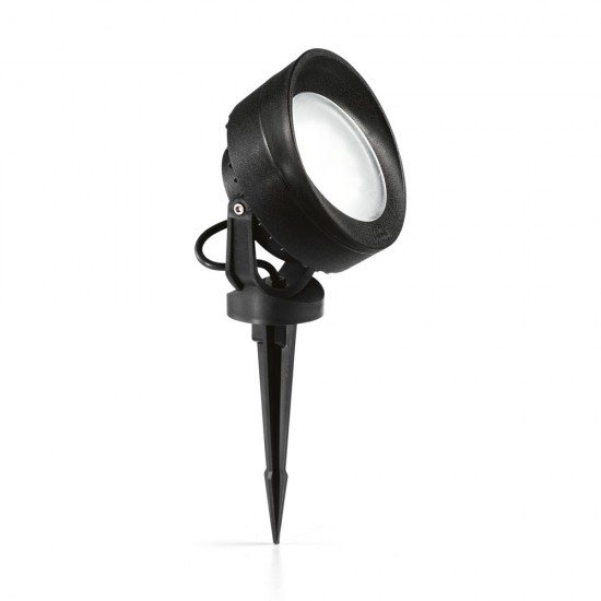 Proiector Exterior Ideal Lux Tommy Pt Nero 4000K Gx53, Negru, 145358, Italia