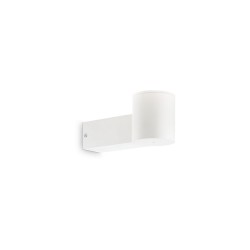 Aplica Exterior Ideal Lux Clio Map1 Bianco E27, Alb, 146775, Italia