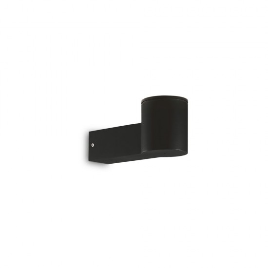 Aplica Exterior Ideal Lux Clio Map1 Nero E27, Negru, 146799, Italia