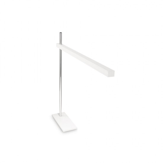 Lampa De Birou Ideal Lux Gru Tl Bianco Led, Alb, 147642, Italia