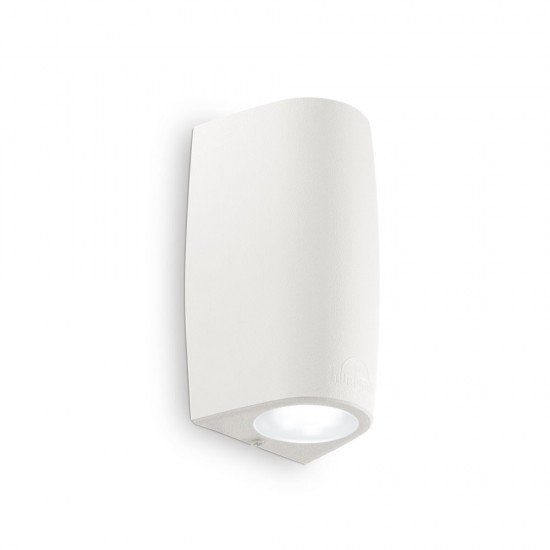 Aplica Exterior Ideal Lux Keope Ap1 Bianco Gu10, Alb, 147765, Italia