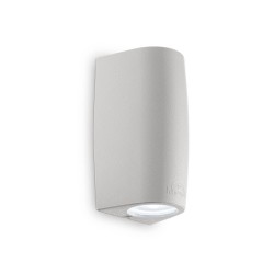 Aplica Exterior Ideal Lux Keope Ap2 Grigio Gu10, Gri, 147796, Italia
